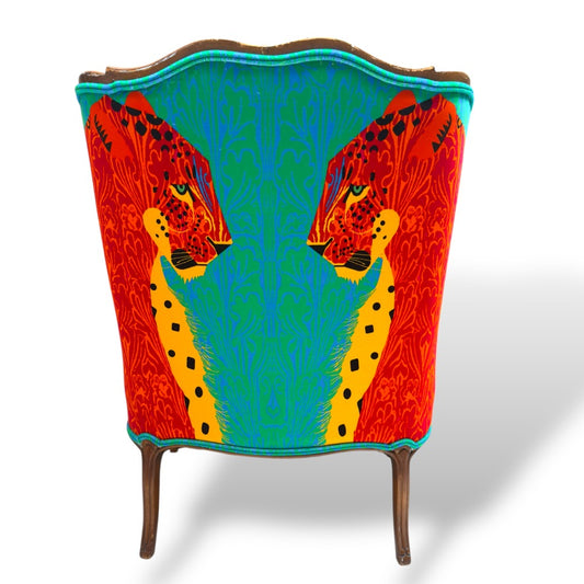 panther chair corita rose handmade england