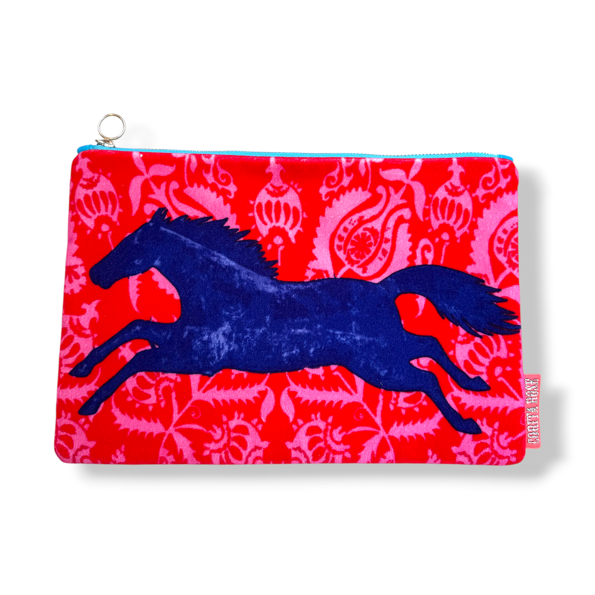 Happy Horse Clutch Bag - Dark Blue