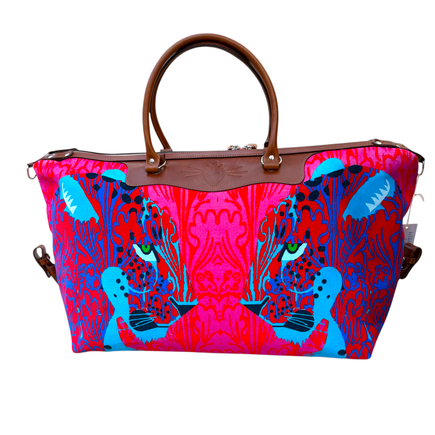 Weekend Bag - Panther Head Pink