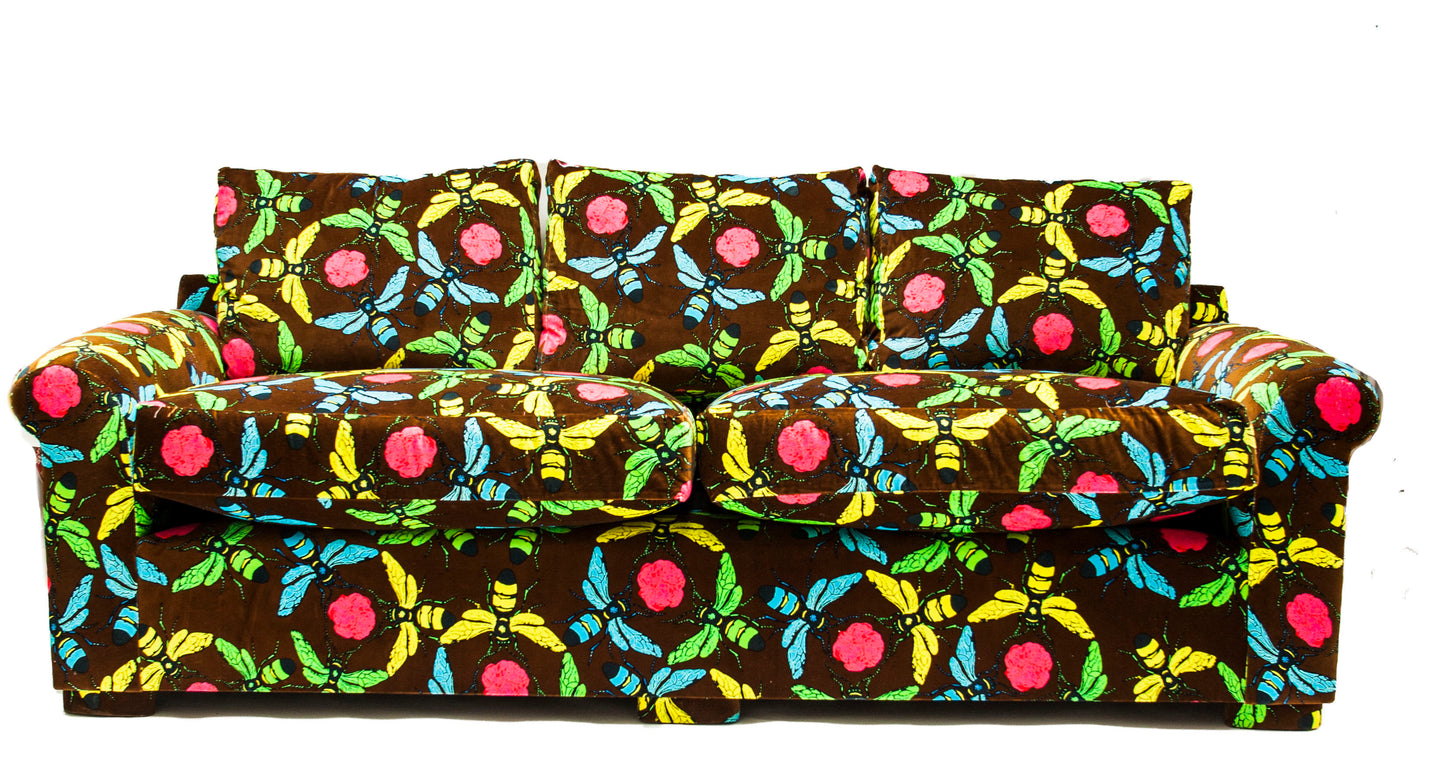 the oswald sofa corita rose handmade england