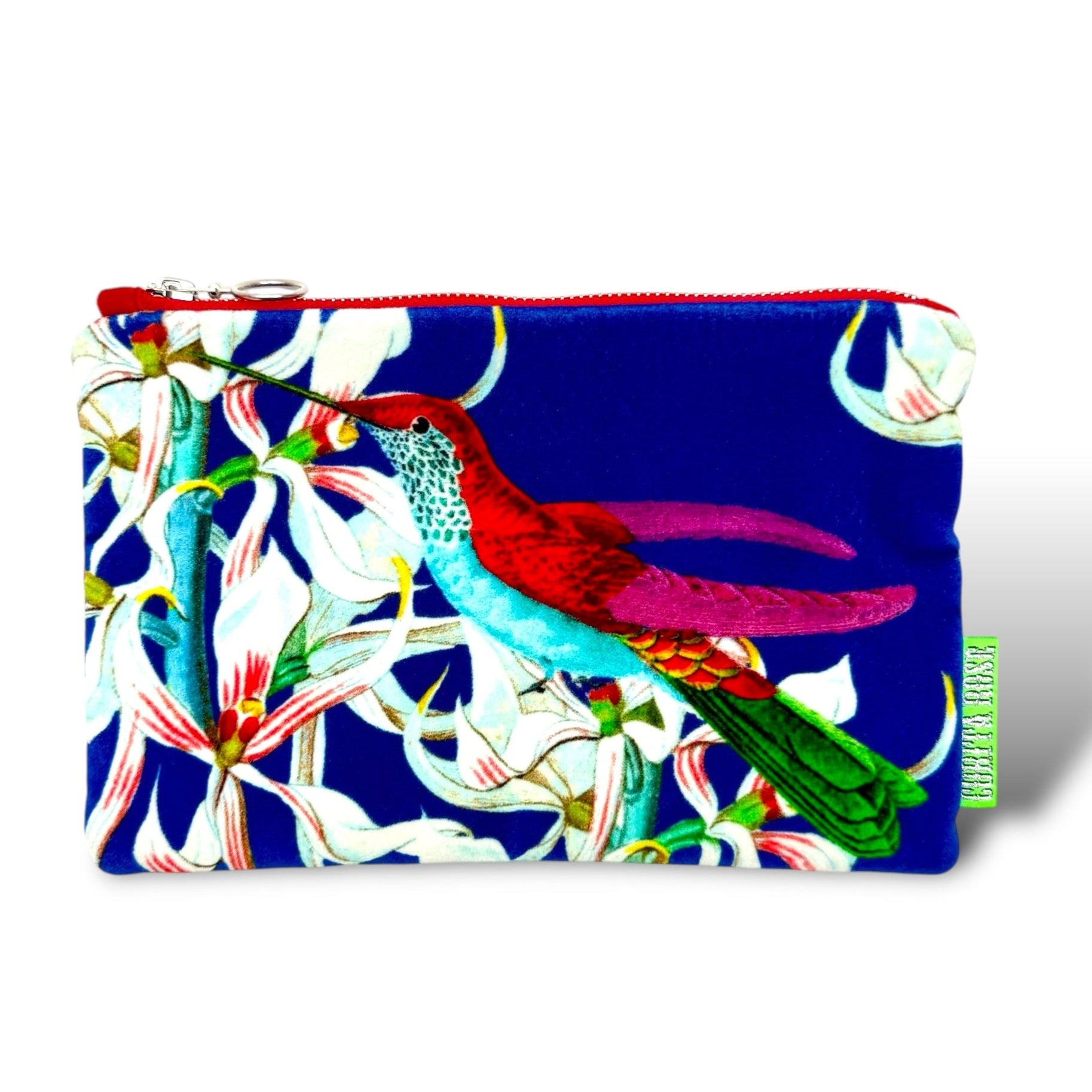 Lily Bird Blue Clutch