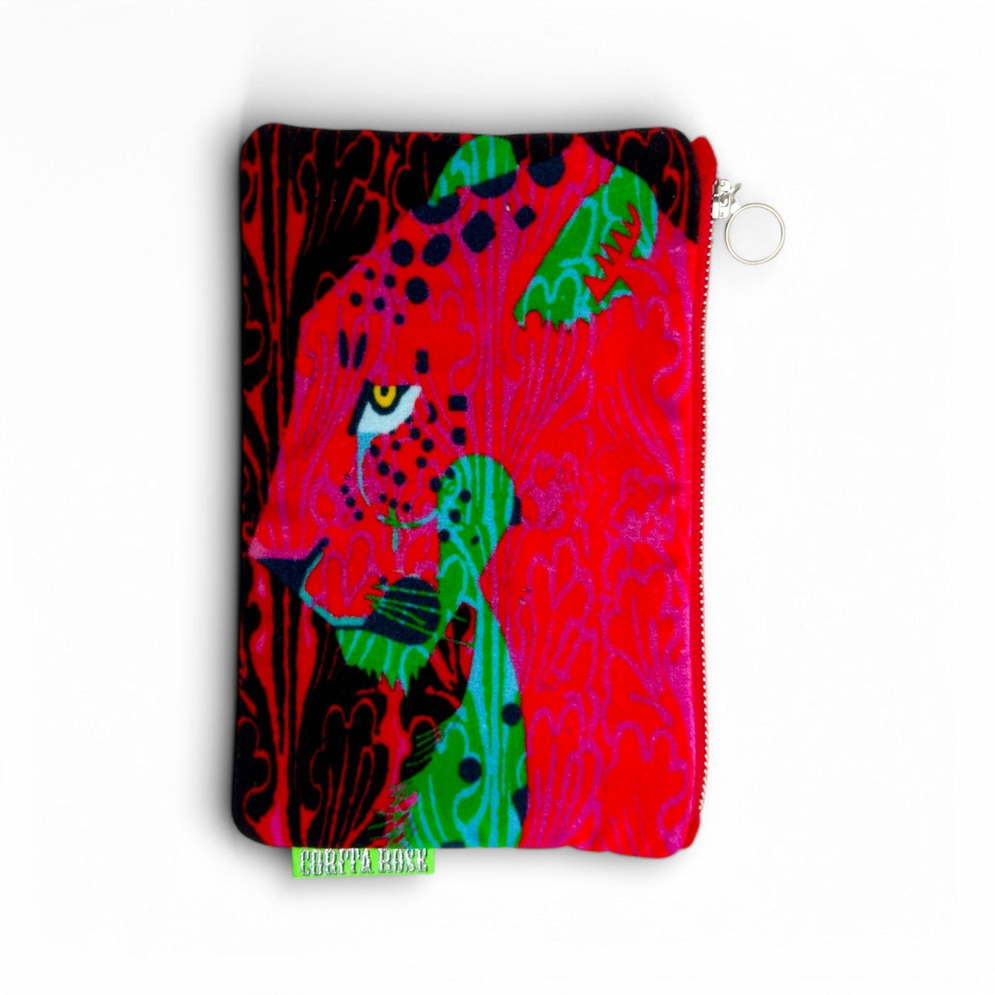 Panther Head Black Clutch