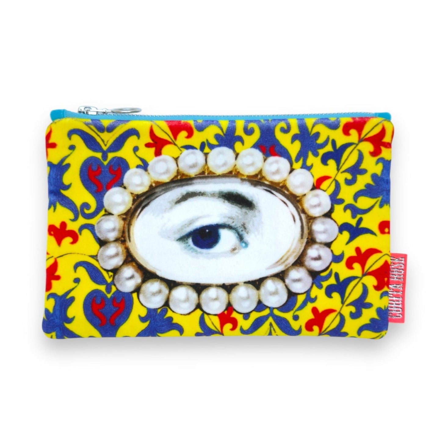 Pearl Eye Yellow Clutch