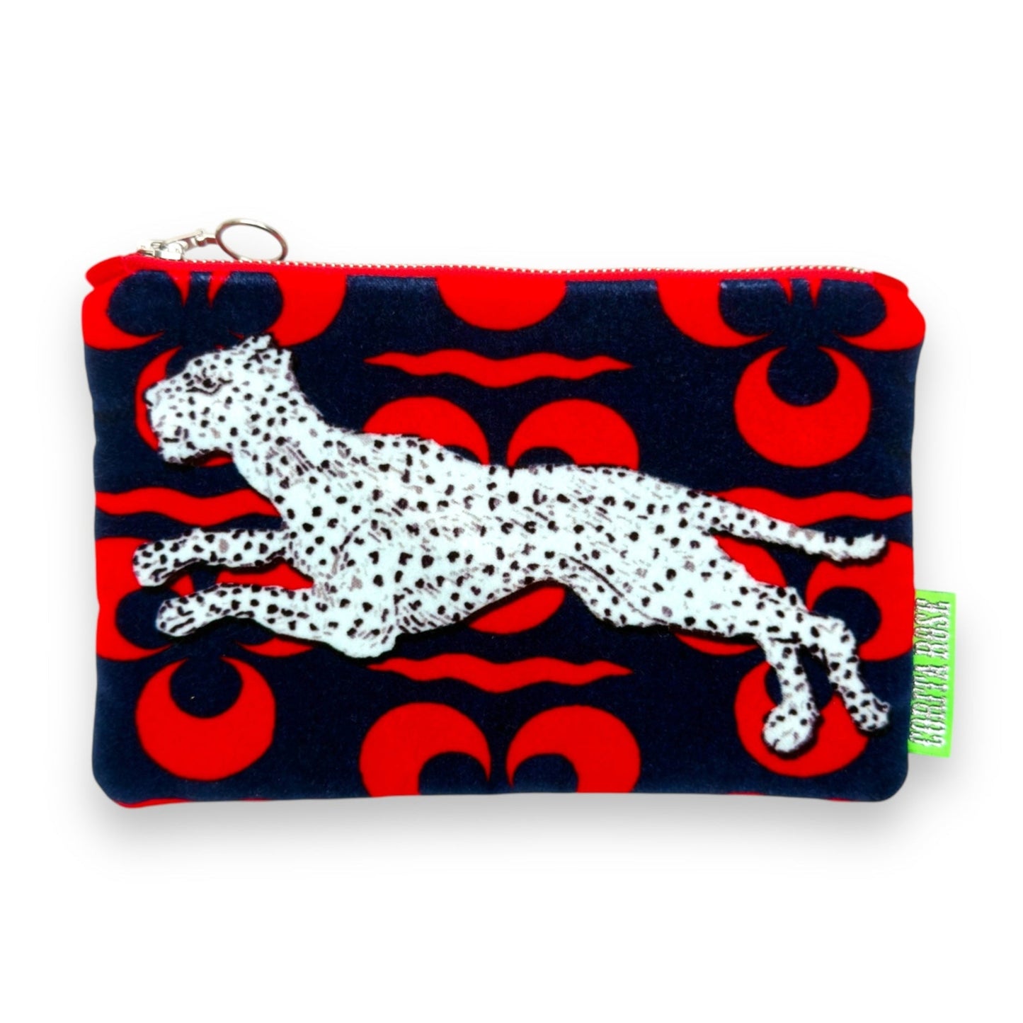 Running Panther Grey Clutch