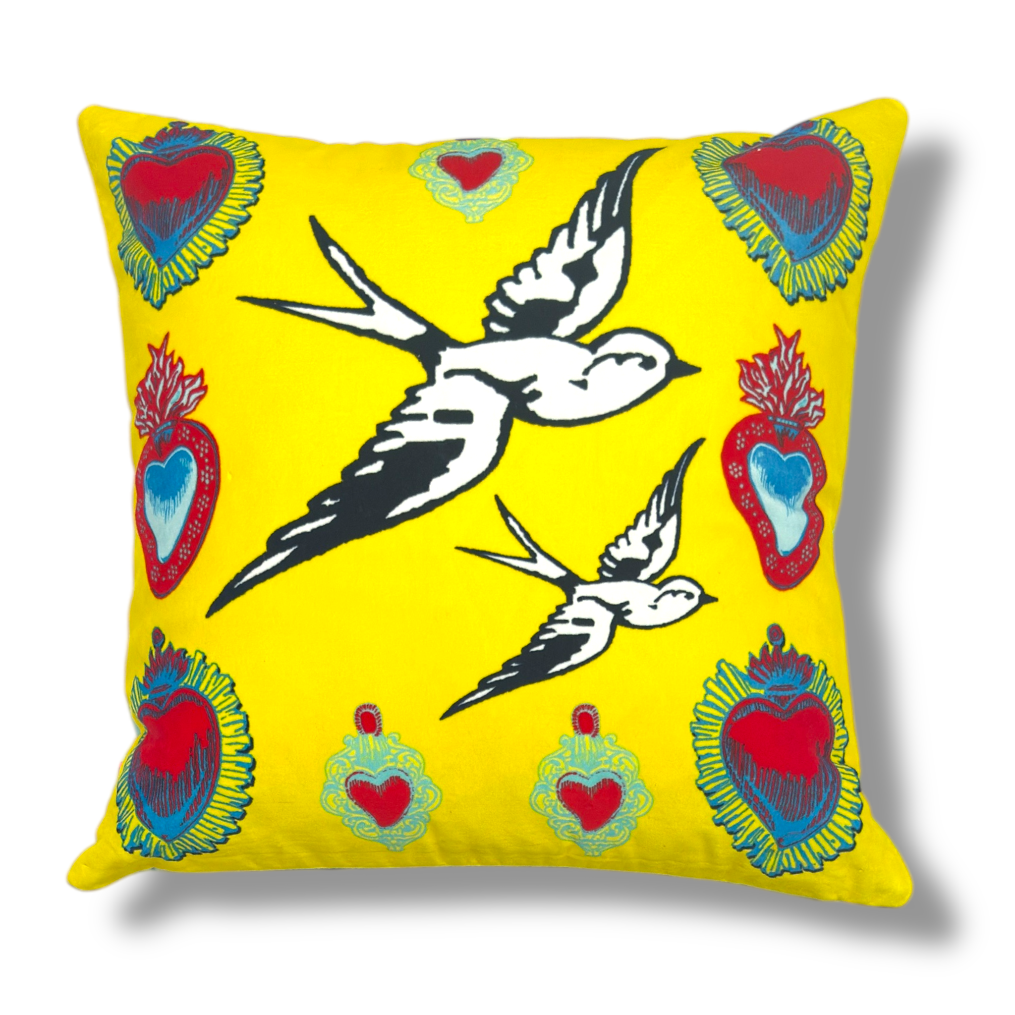 Amor Yellow Cushion