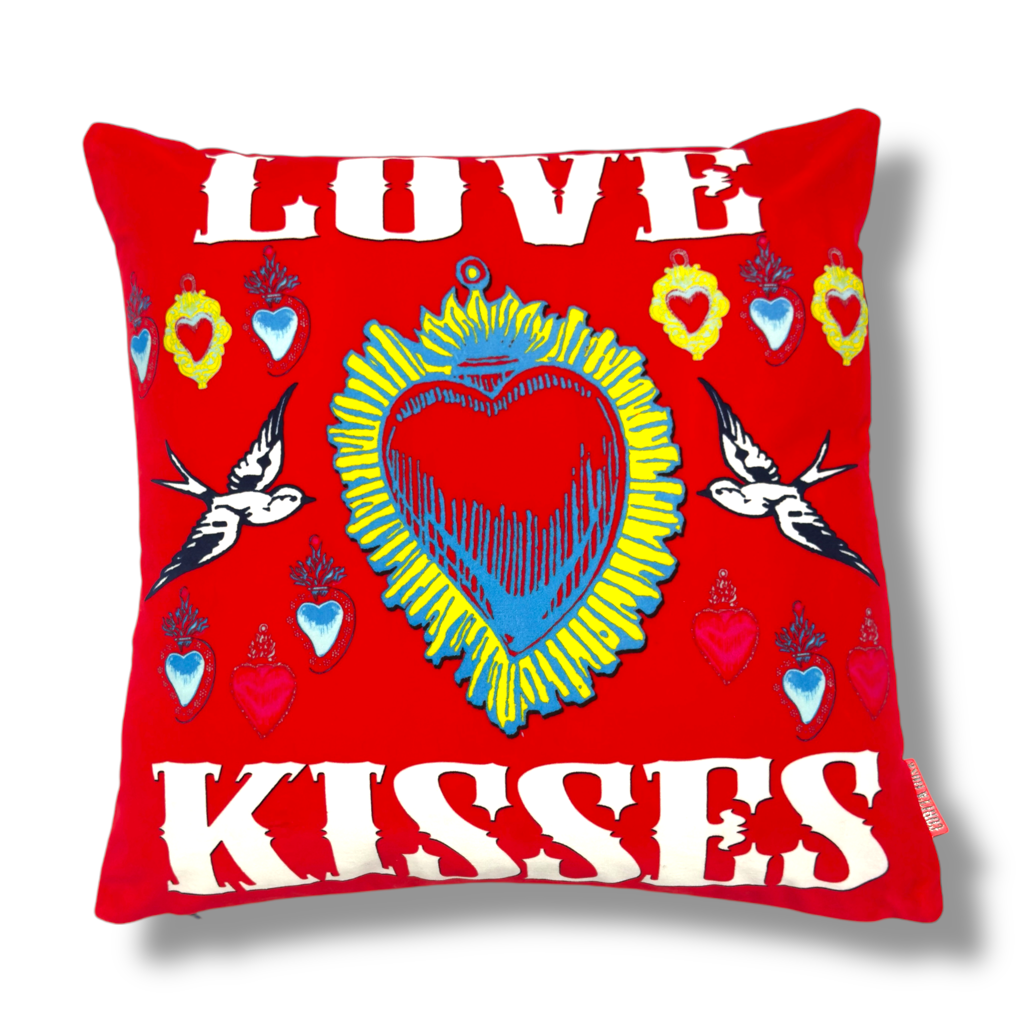 Amor Love & Kisses cushion