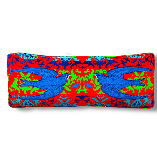 Swift Velvet Bench Cushion – Corita Rose | Handmade in England