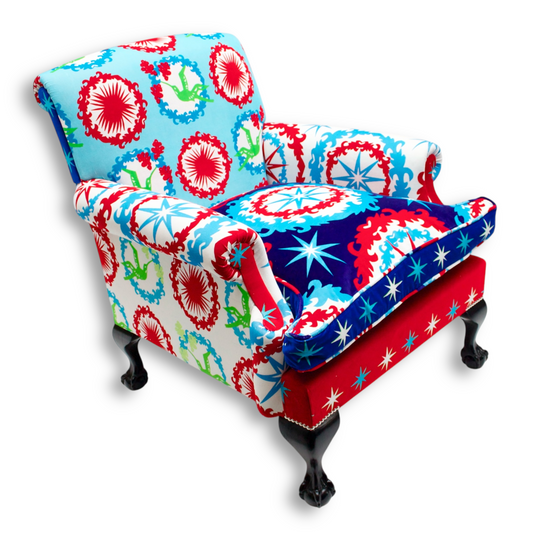 hoop & star chair corita rose handmade england