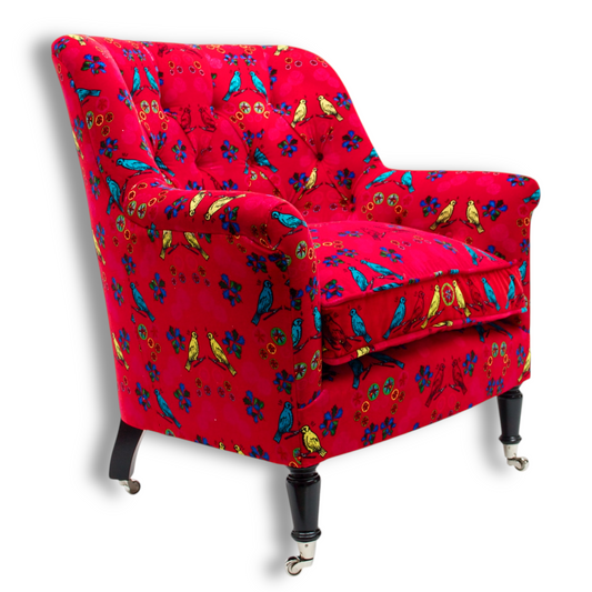 the redbird chair corita rose handmade england