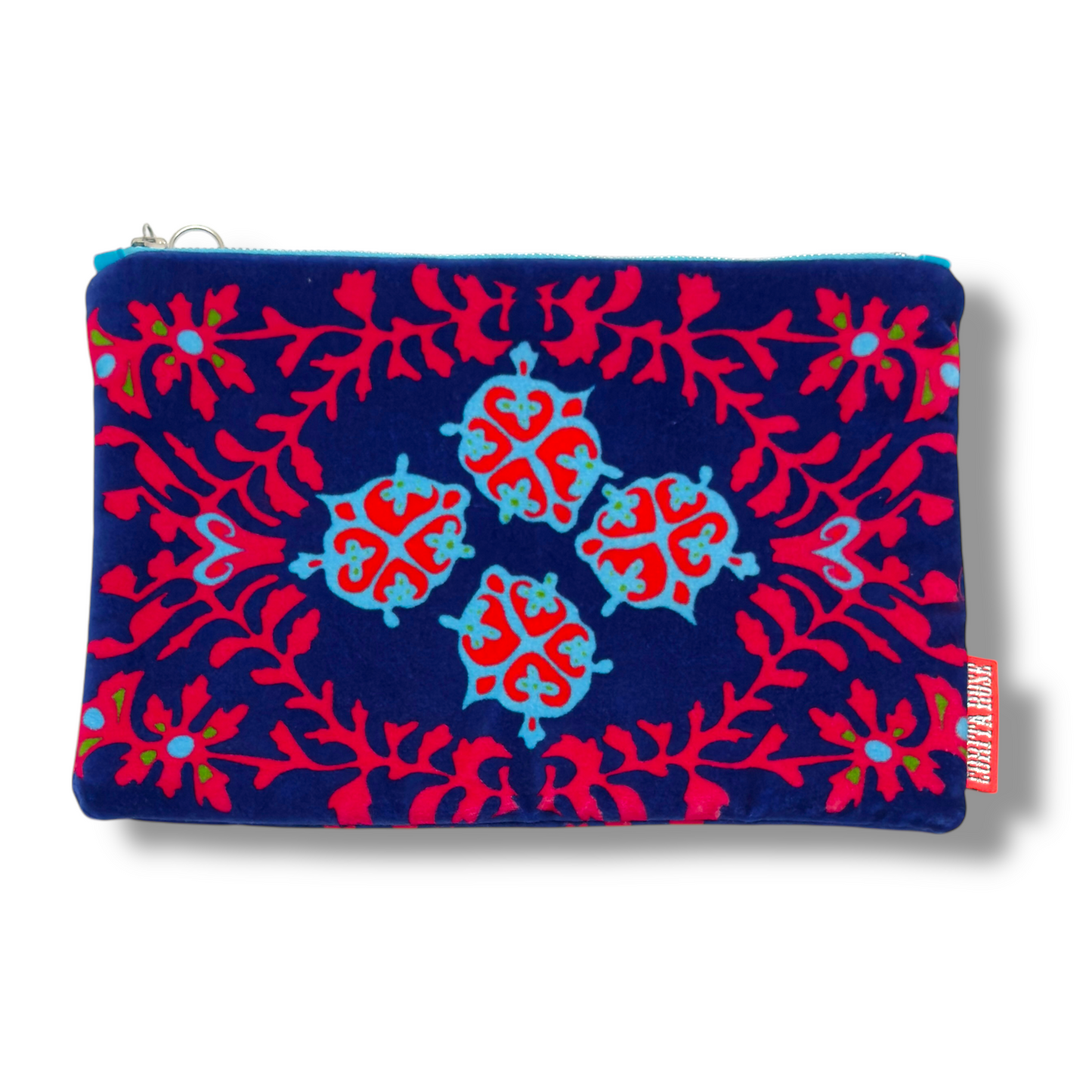 Zamora Mid Blue Clutch