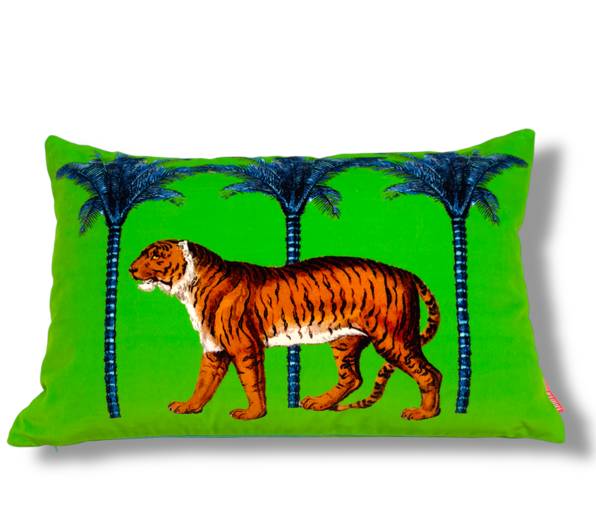 Tiger Green Cushion