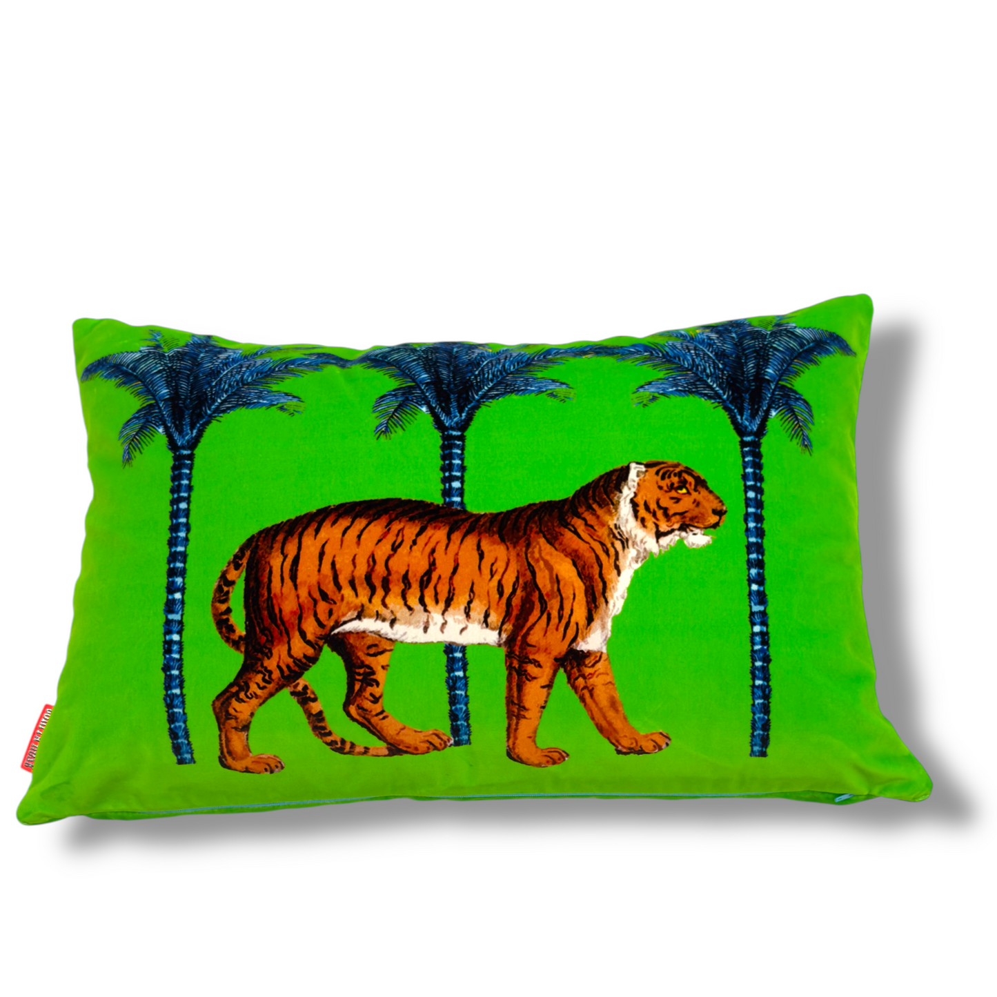 Tiger Green Cushion