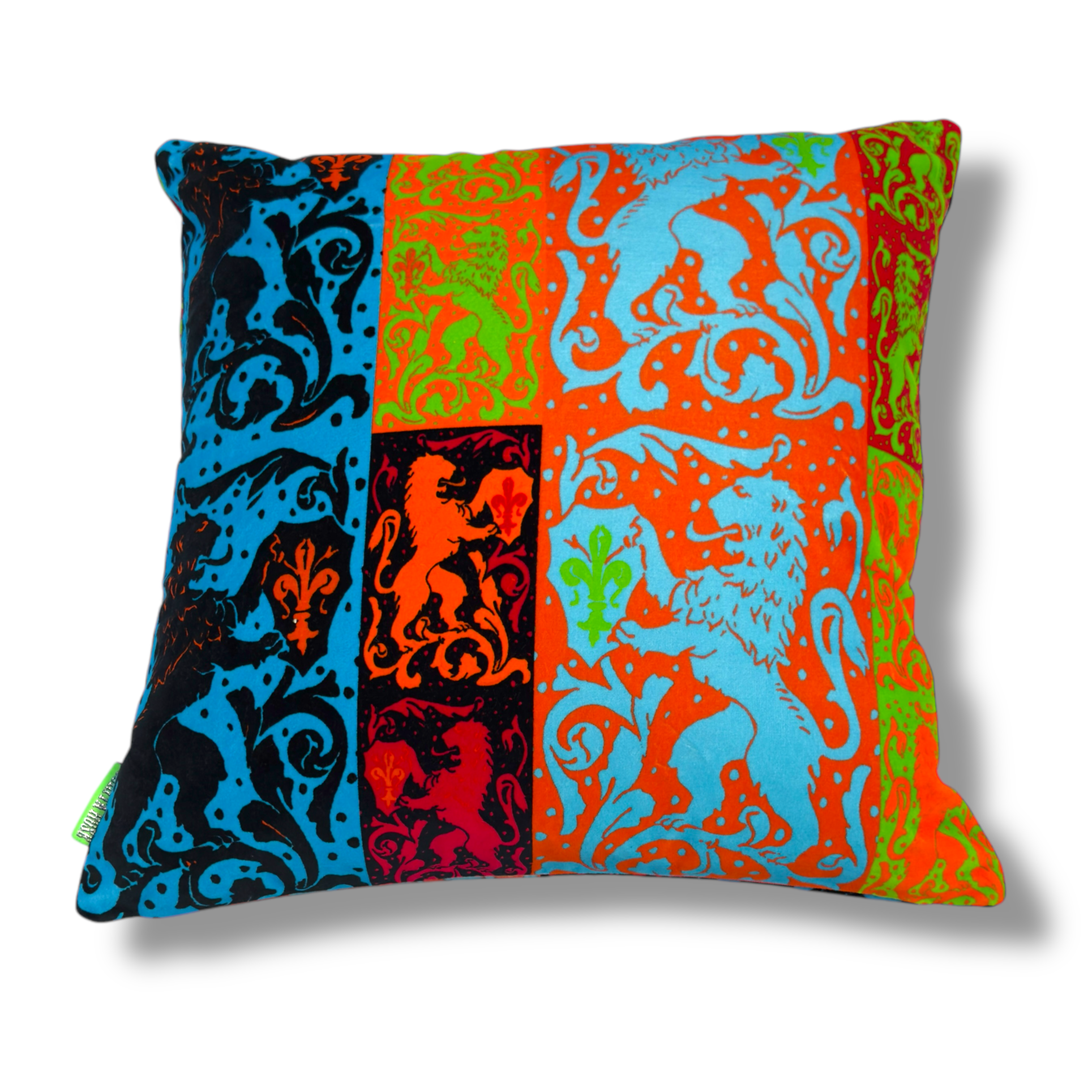 Heraldic Lions Cushion