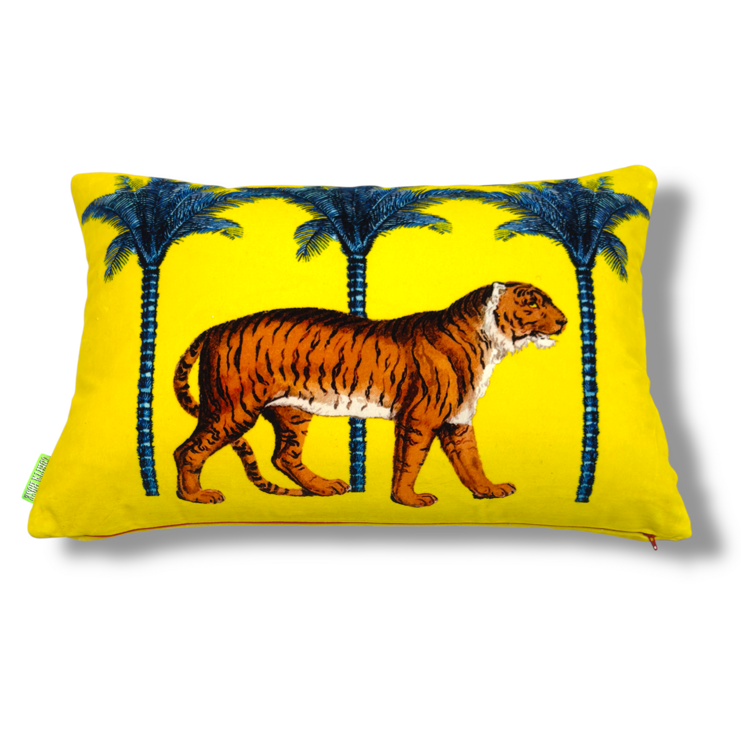 Tiger Yellow Cushion