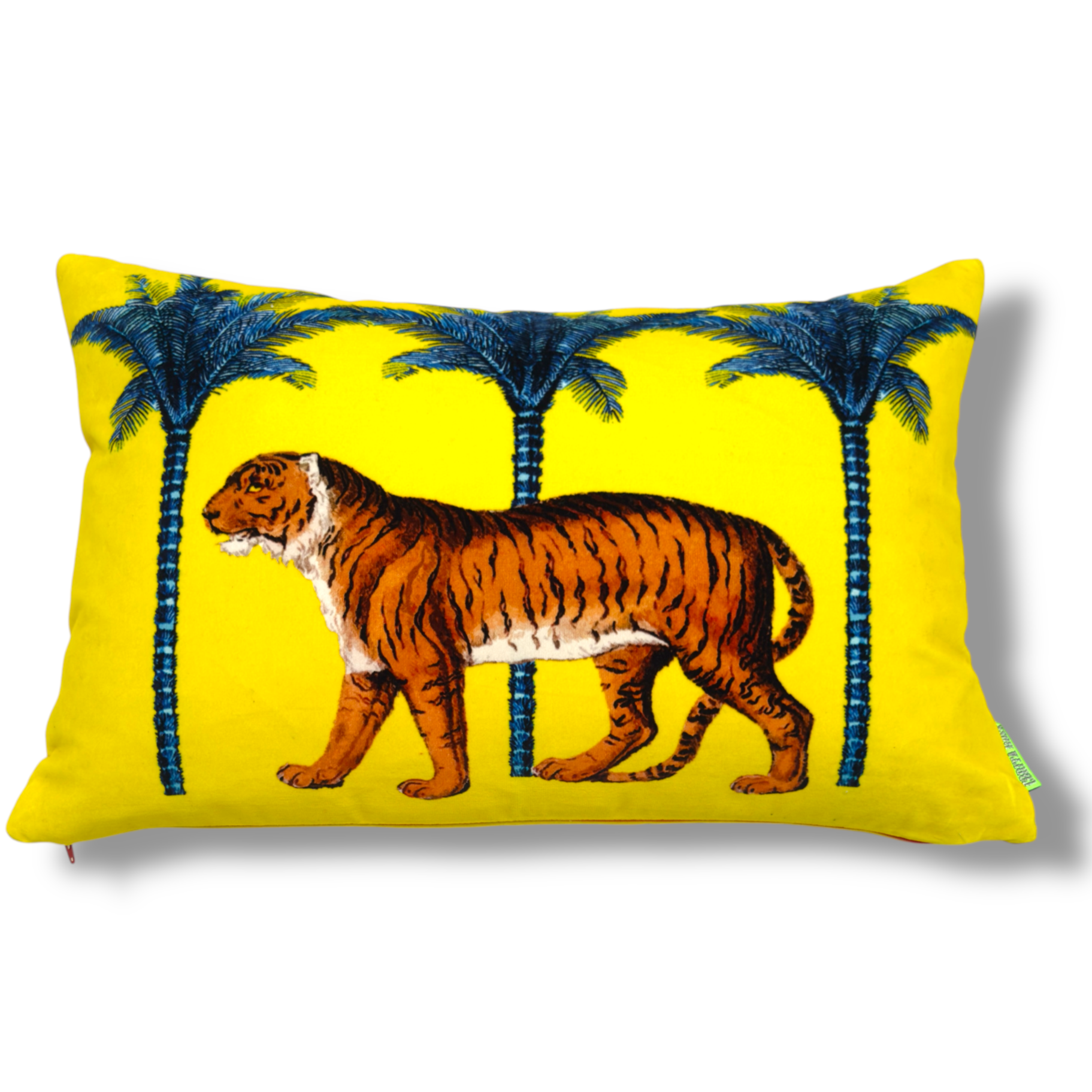 Tiger Yellow Cushion