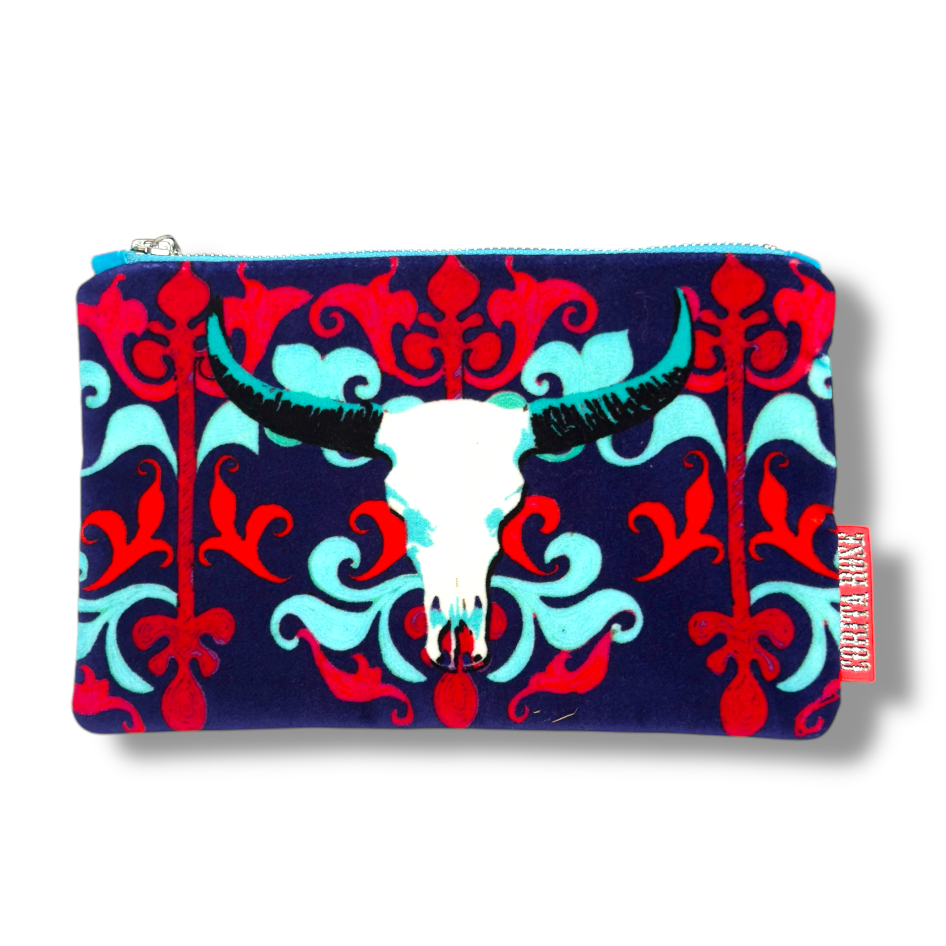 Longhorn Blue Clutch