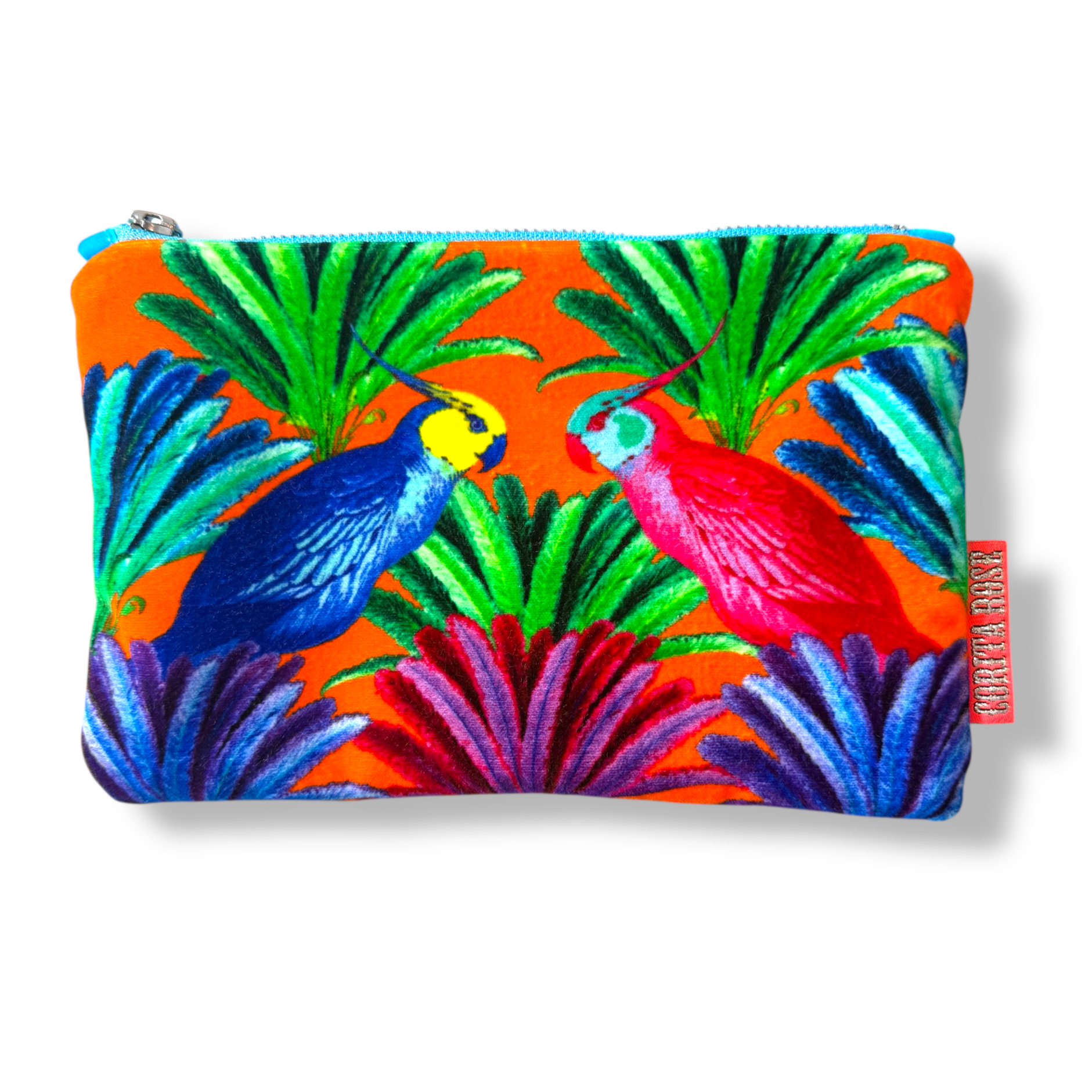Cocktiels Orange Clutch