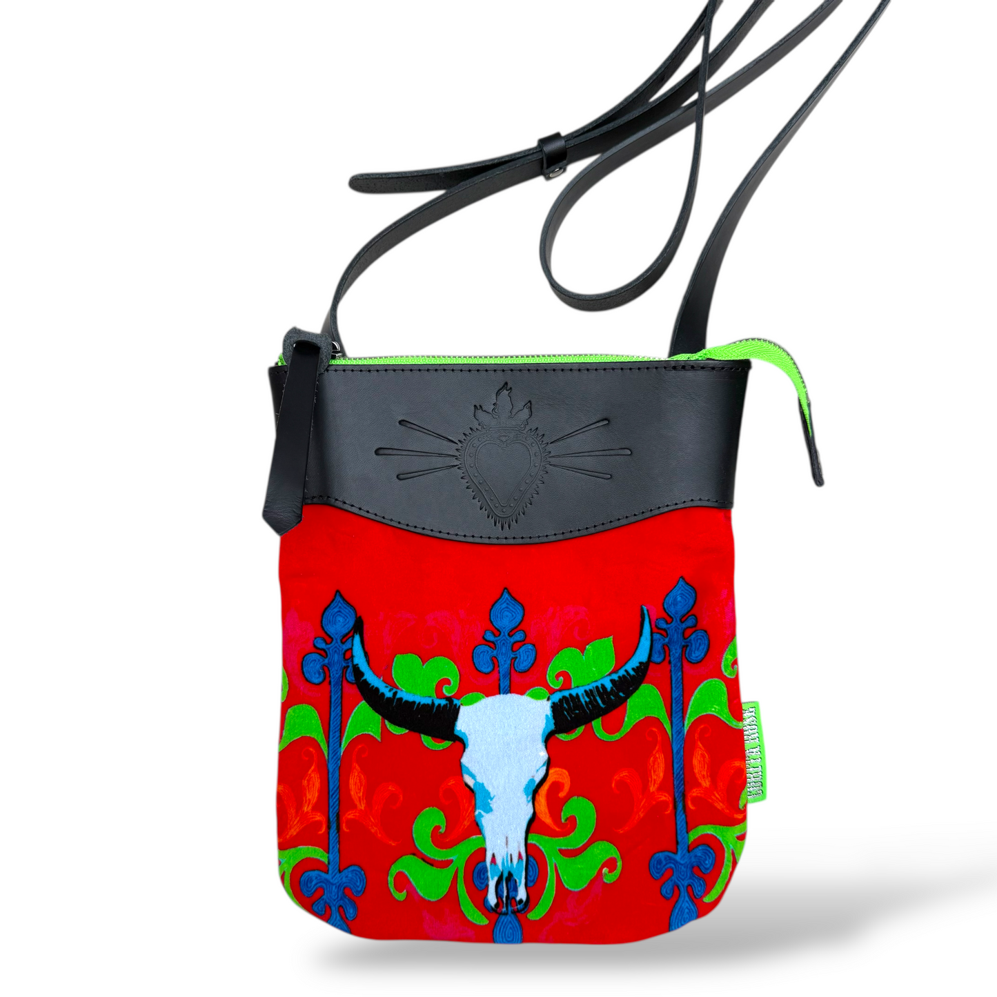 Cross Body Bag - Longhorn Red