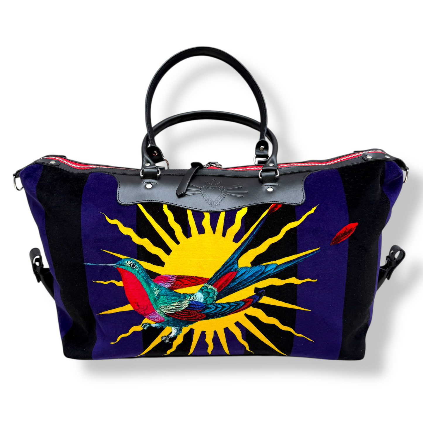 sunbird weekend bag corita rose handmade england