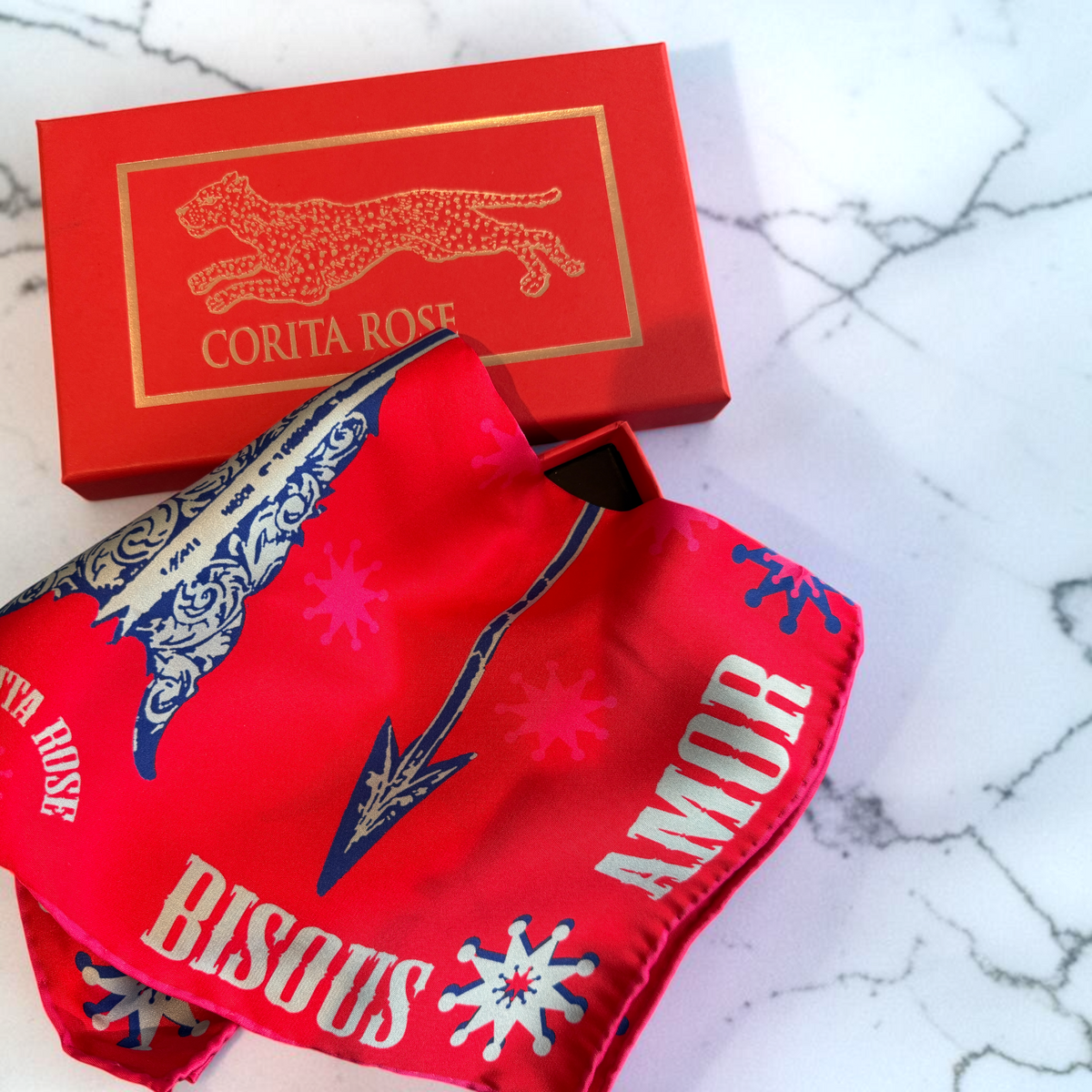 Arrows Silk Square